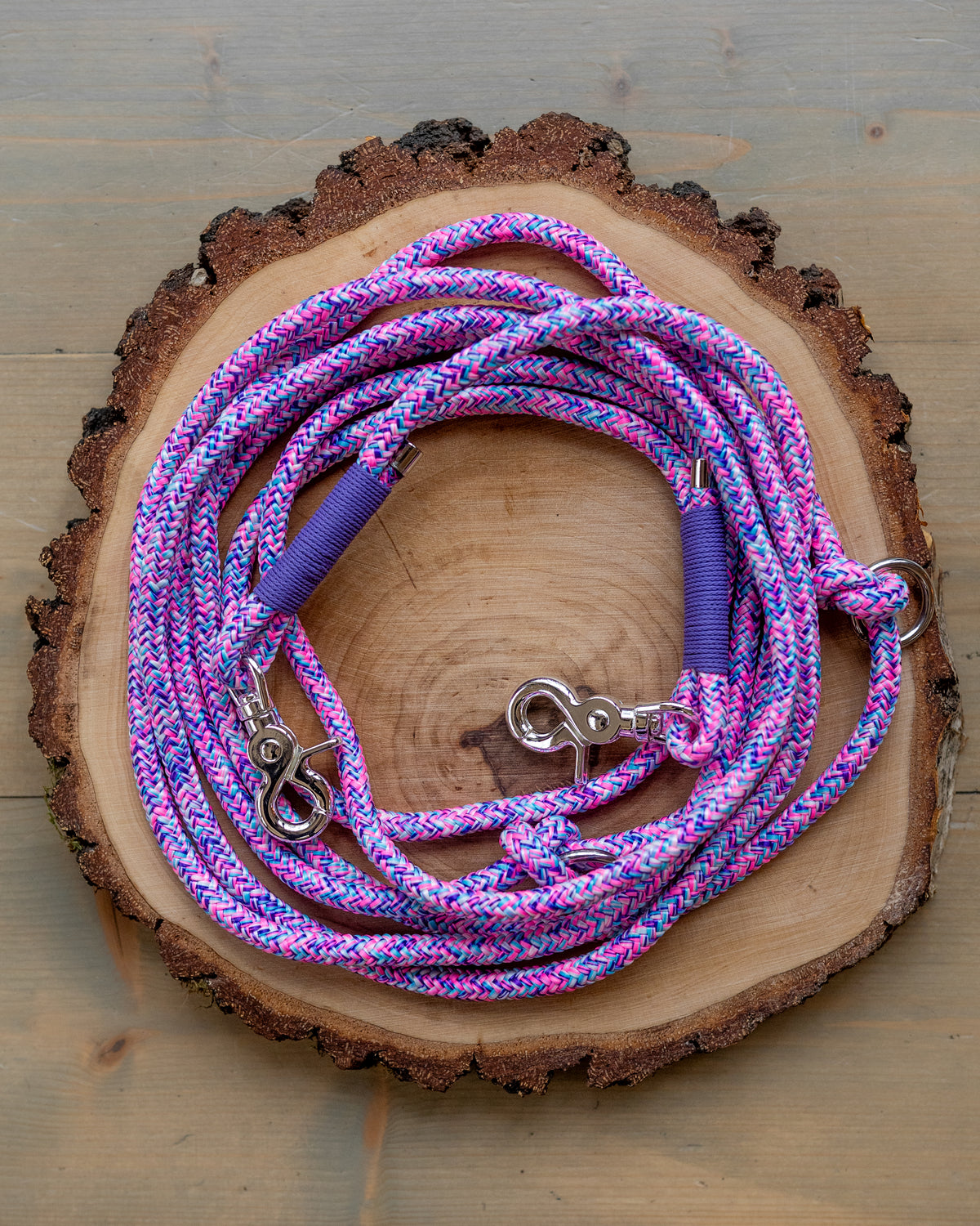 Smycz Przepinana Acid Purple